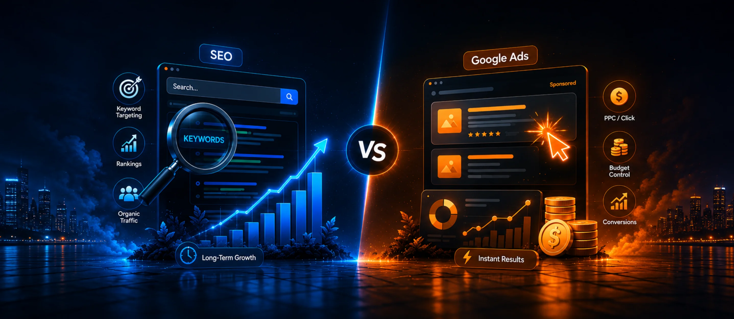 SEO vs Google Ads